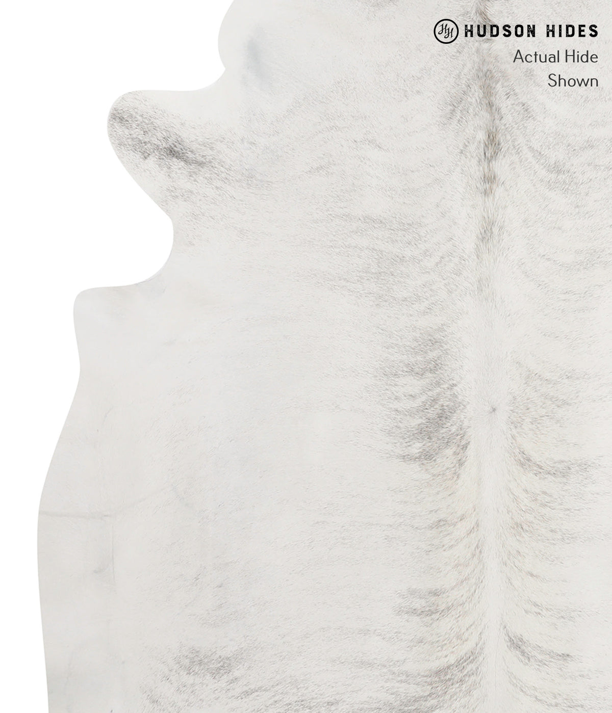 Grey Brindle Cowhide Rug #85530
