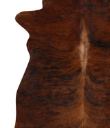 Dark Brindle X-Large Brazilian Cowhide Rug 6'9"H x 6'5"W #85581 by Hudson Hides