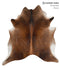 Chocolate X-Large Brazilian Cowhide Rug 6'9