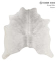 Medium Grey X-Large Brazilian Cowhide Rug 6'5"H x 6'5"W #85668 by Hudson Hides