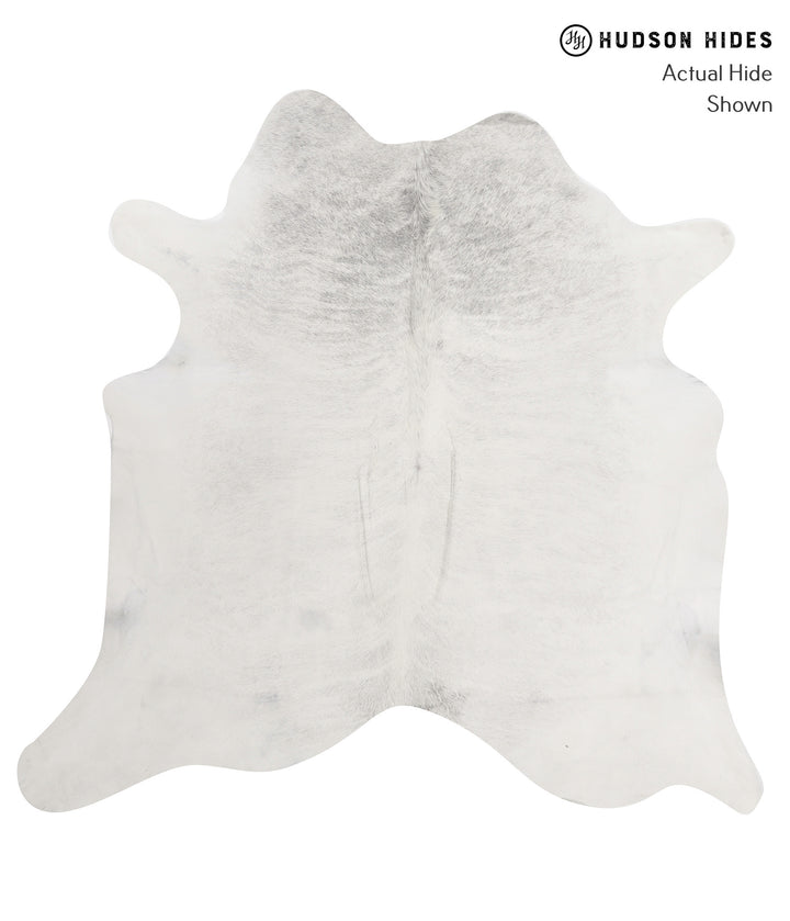 Grey Brindle X-Large Brazilian Cowhide Rug 6'10"H x 7'1"W #85711 by Hudson Hides