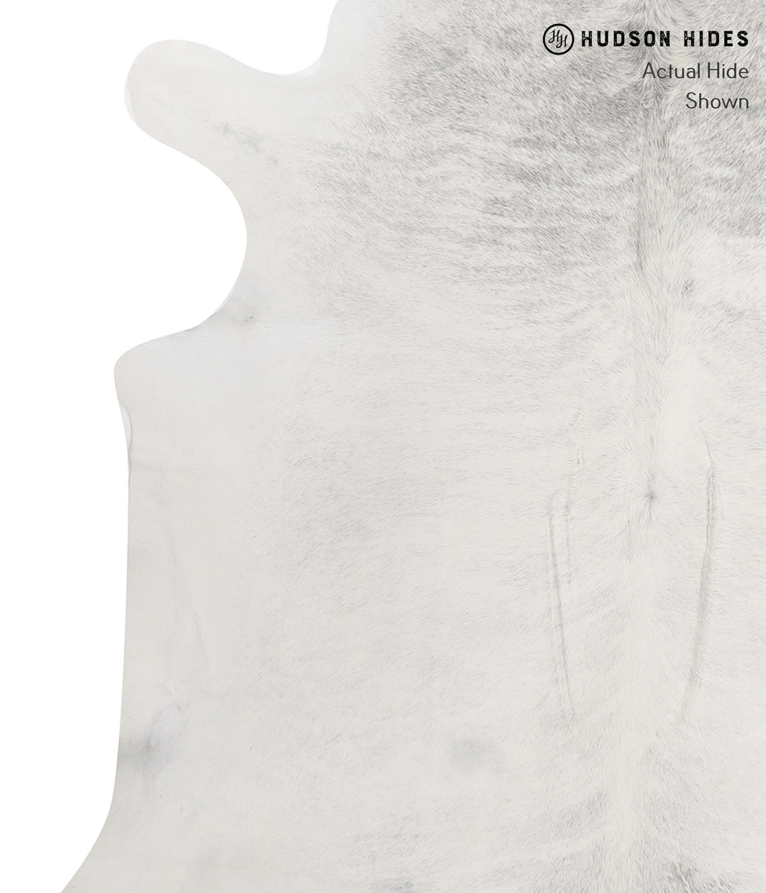 Grey Brindle X-Large Brazilian Cowhide Rug 6'10"H x 7'1"W #85711 by Hu