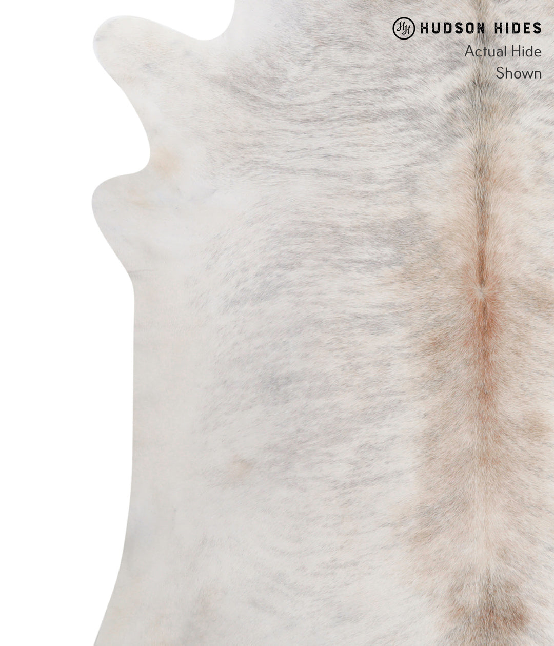 Grey Brindle XX-Large Brazilian Cowhide Rug 7'11"H x 7'4"W #85790 by H