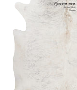 Grey Brindle XX-Large Brazilian Cowhide Rug 7'8"H x 7'0"W #85792 by Hudson Hides