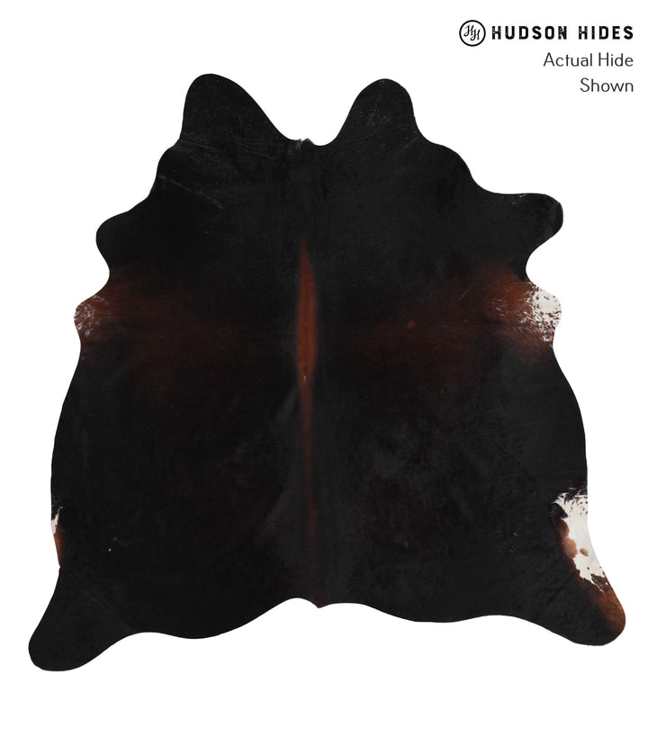 Chocolate X-Large Brazilian Cowhide Rug 6'4"H x 6'4"W #85829 by Hudson Hides