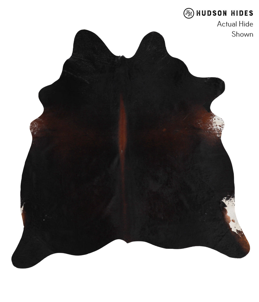 Chocolate X-Large Brazilian Cowhide Rug 6'4"H x 6'4"W #85829 by Hudson Hides