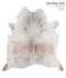 Salt and Pepper Brown X-Large Brazilian Cowhide Rug 7'2
