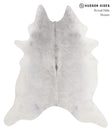 Medium Grey X-Large Brazilian Cowhide Rug 7'5"H x 6'3"W #85948 by Hudson Hides