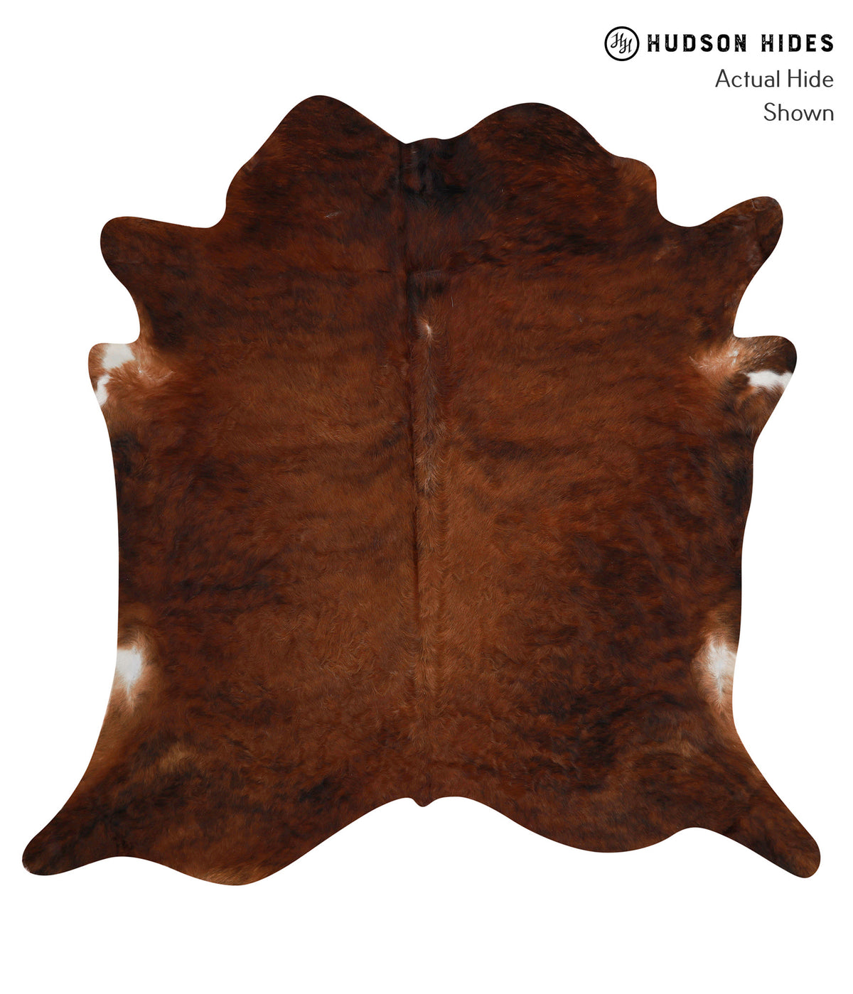 Dark Brindle Cowhide Rug #85966