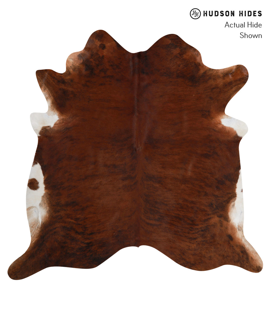 Medium Brindle XX-Large Brazilian Cowhide Rug 7'6"H x 7'6"W #85975 by Hudson Hides