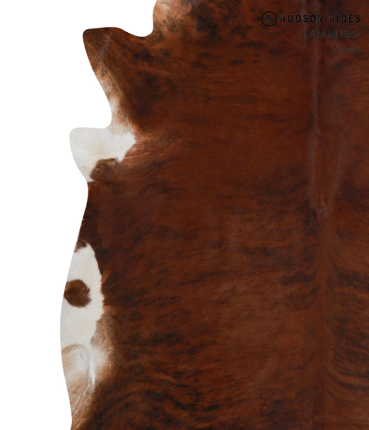 Medium Brindle XX-Large Brazilian Cowhide Rug 7'6"H x 7'6"W #85975 by Hudson Hides