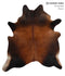 Warm Caramel X-Large Brazilian Cowhide Rug 6'10