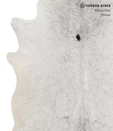 Salt and Pepper Black X-Large Brazilian Cowhide Rug 7'1"H x 6'1"W #86242 by Hudson Hides