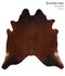 Warm Caramel X-Large Brazilian Cowhide Rug 6'3