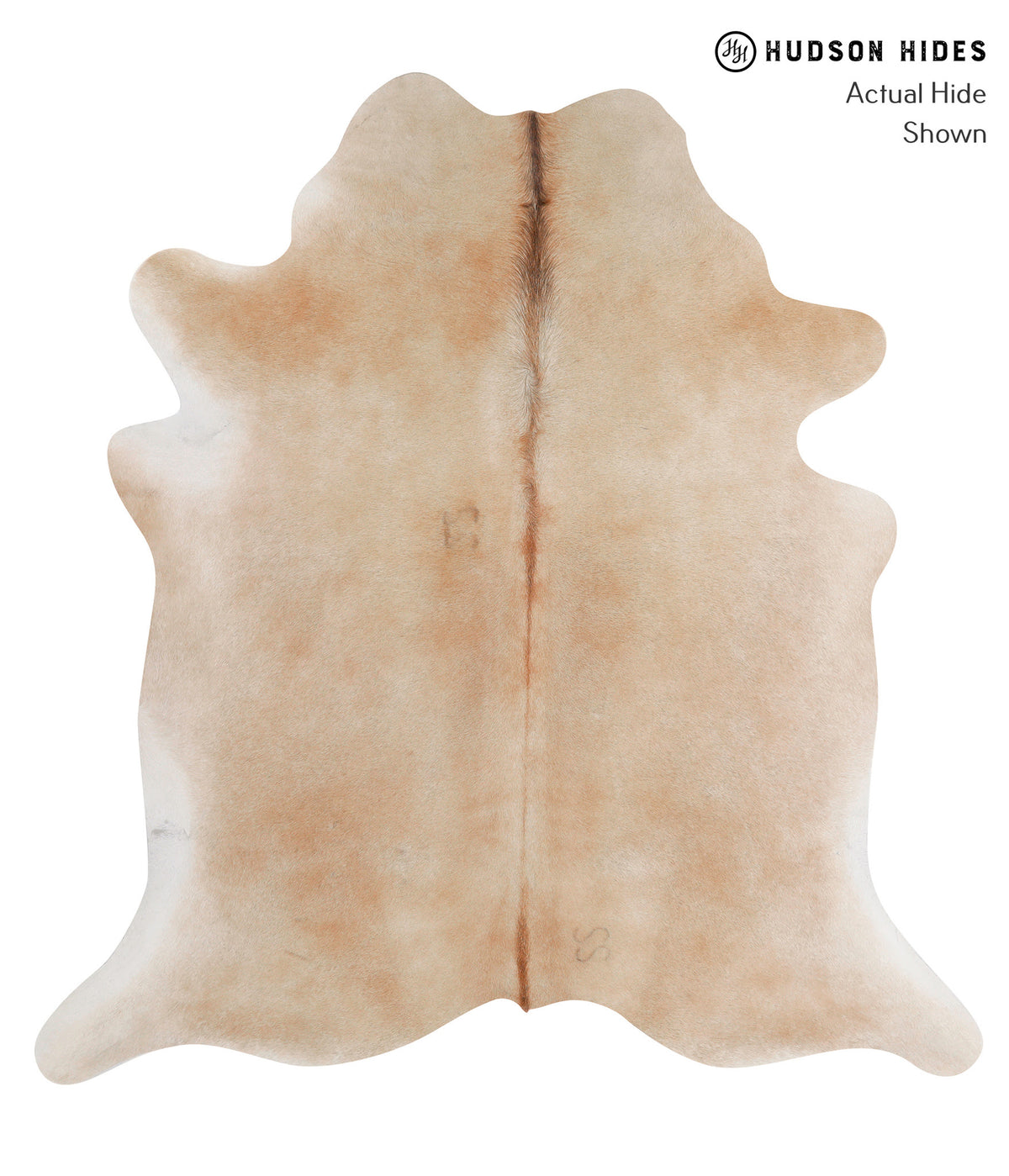 Beige Cowhide Rug #86416