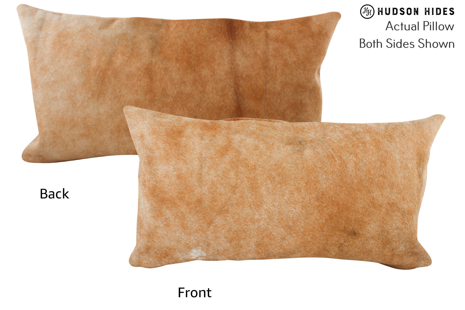Beige Cowhide Pillow #86465