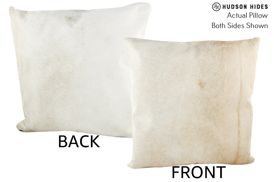 Grey 20"x20" Brazilian Cowhide Pillow #87443 by Hudson Hides