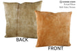 Beige 20"x20" Brazilian Cowhide Pillow #87598 by Hudson Hides