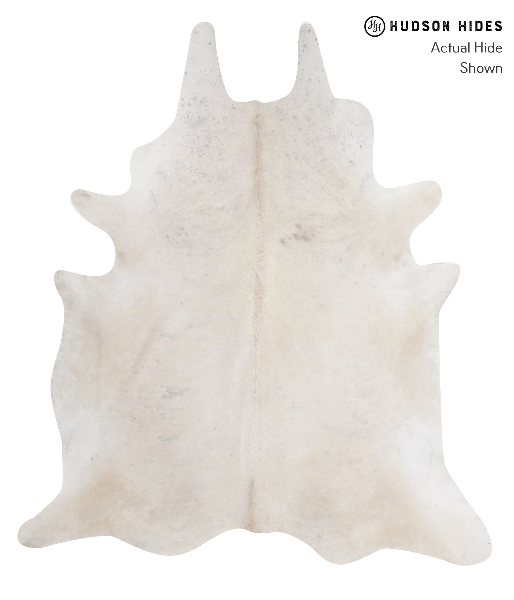Ivory with Beige Cowhide Rug #89746