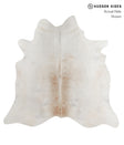 Light Grey X-Large Brazilian Cowhide Rug 6'3"H x 6'5"W #90506 by Hudson Hides