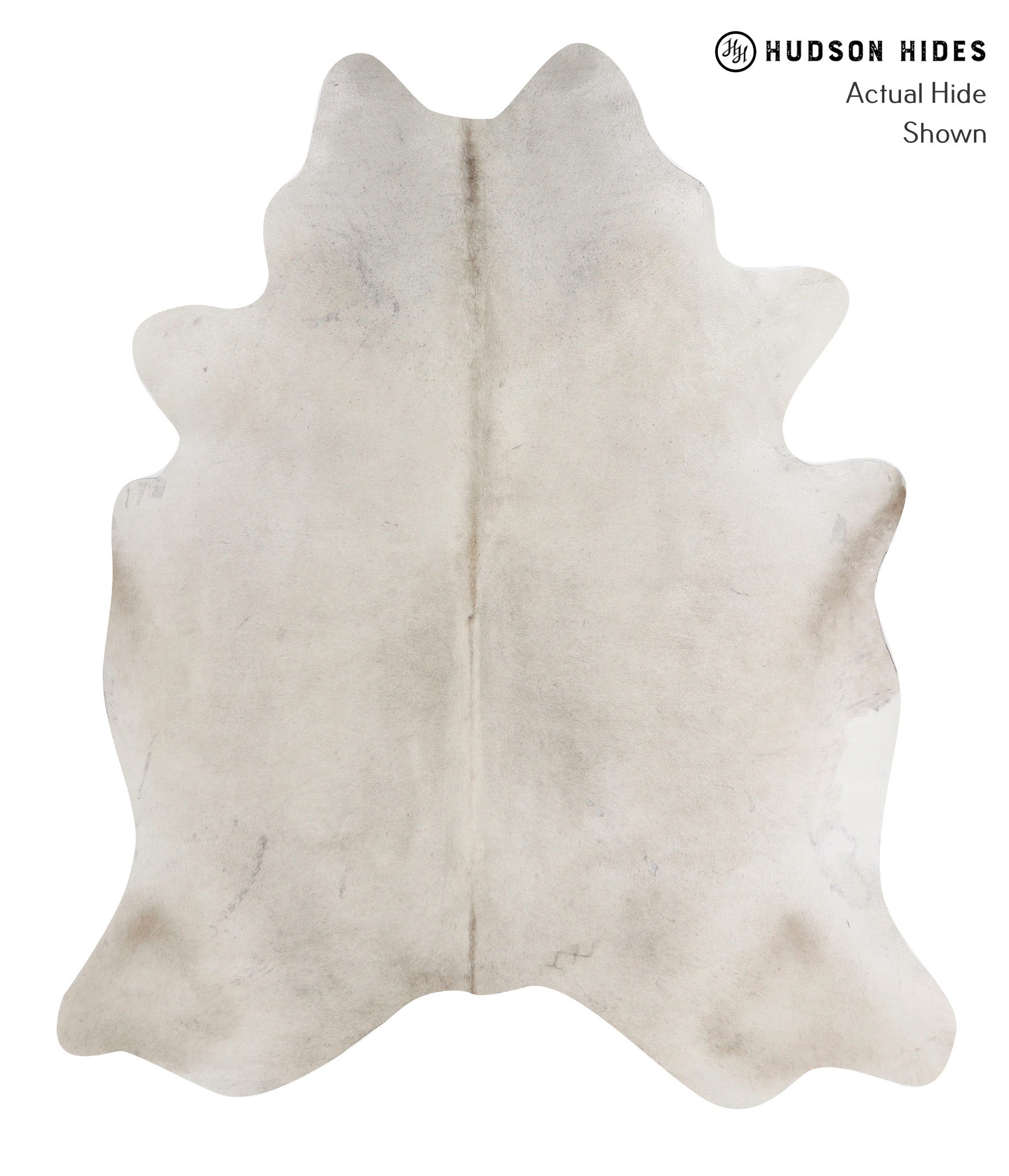 Light Grey Cowhide Rug #90591