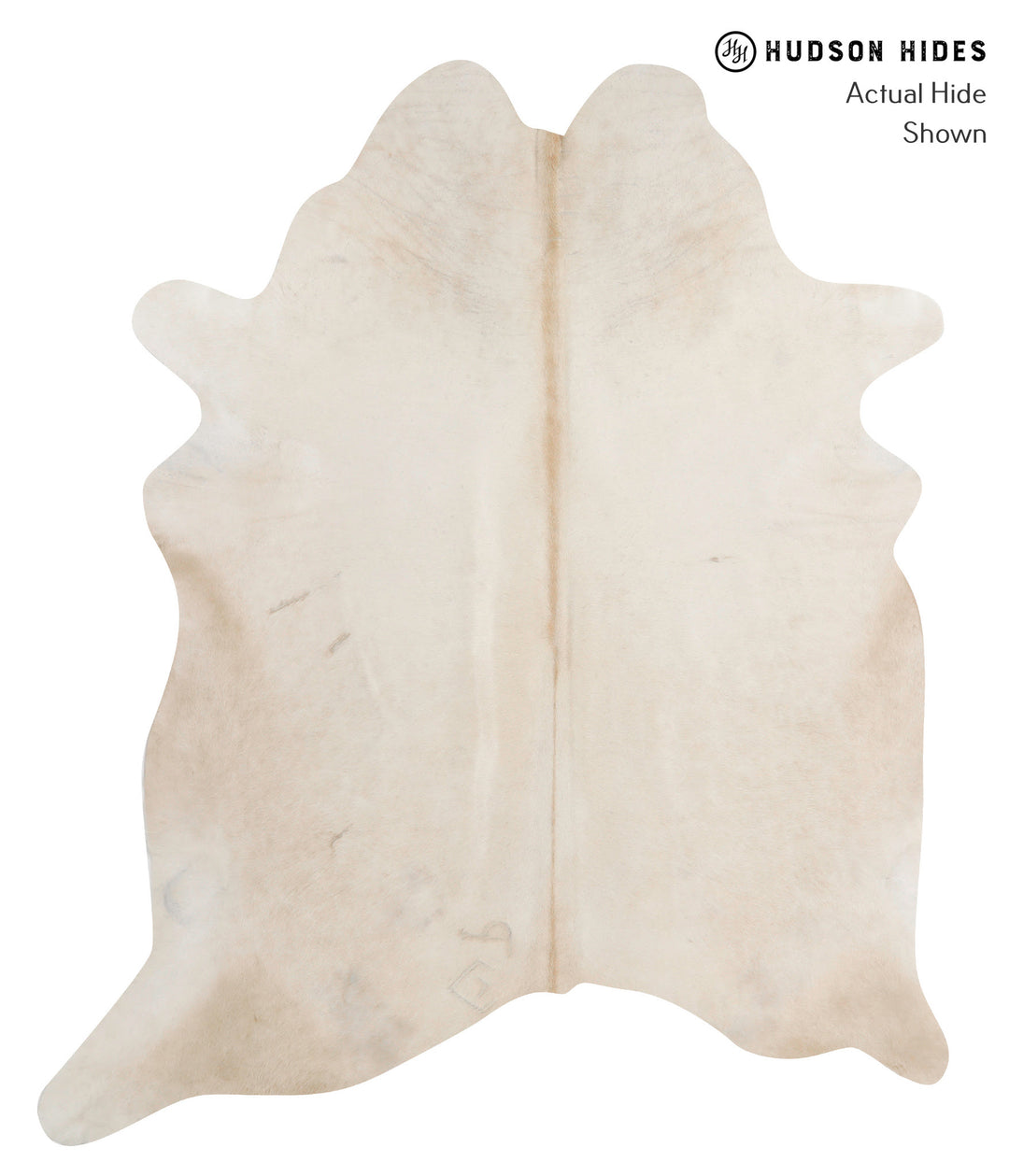 Palomino X-Large Brazilian Cowhide Rug 7'6"H x 6'7"W #90963 by Hudson 