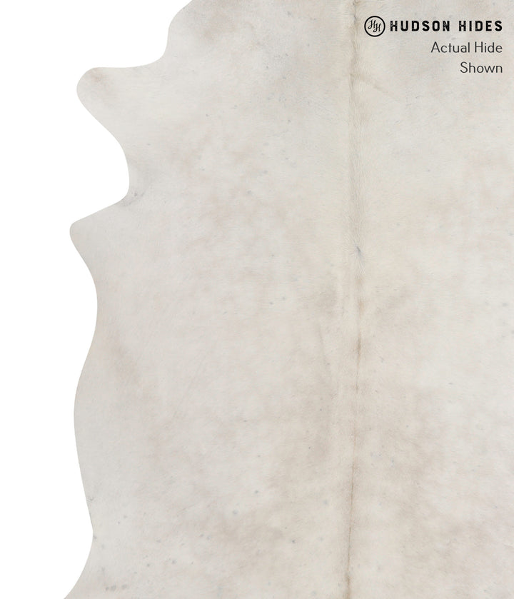 Light Grey XX-Large Brazilian Cowhide Rug 7'6"H x 6'10"W #91188 by Hudson Hides