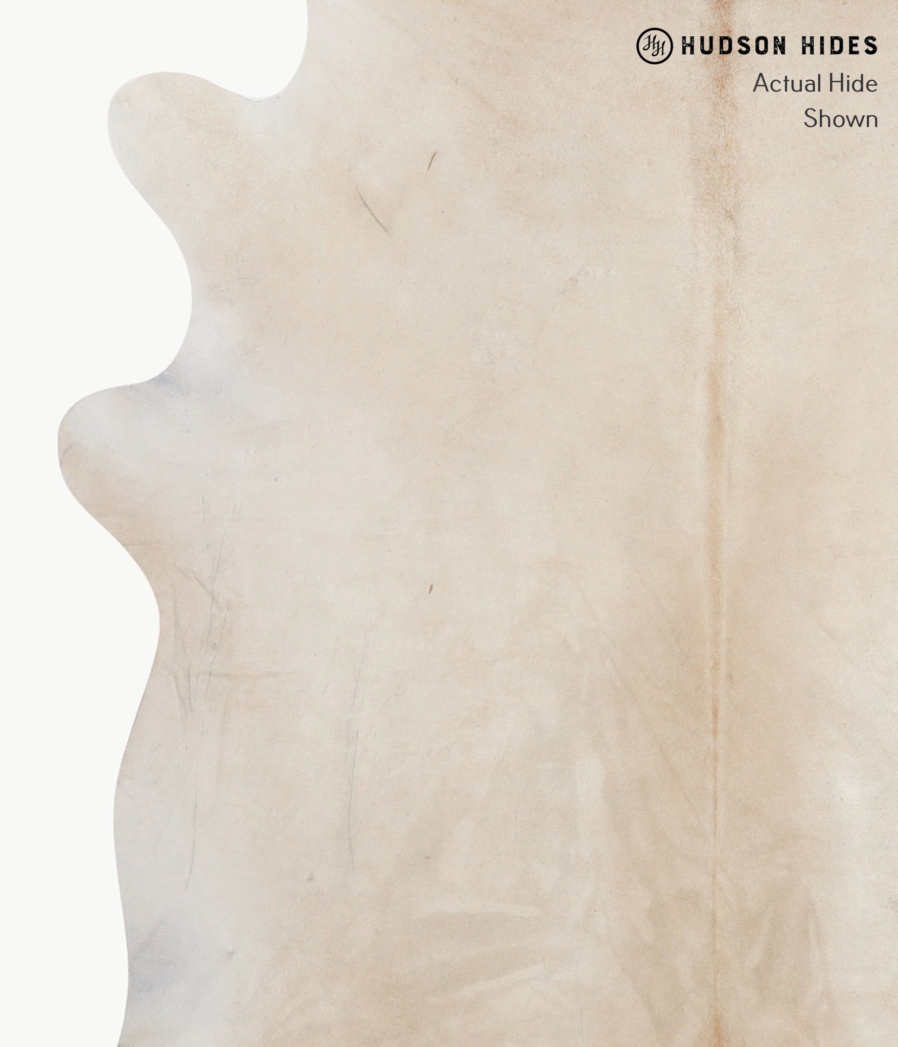 Ivory with Beige Cowhide Rug #91868
