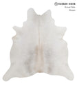 Medium Grey X-Large Brazilian Cowhide Rug 6'9"H x 6'7"W #92315 by Hudson Hides
