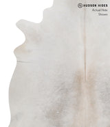 Medium Grey X-Large Brazilian Cowhide Rug 6'9"H x 6'7"W #92315 by Hudson Hides
