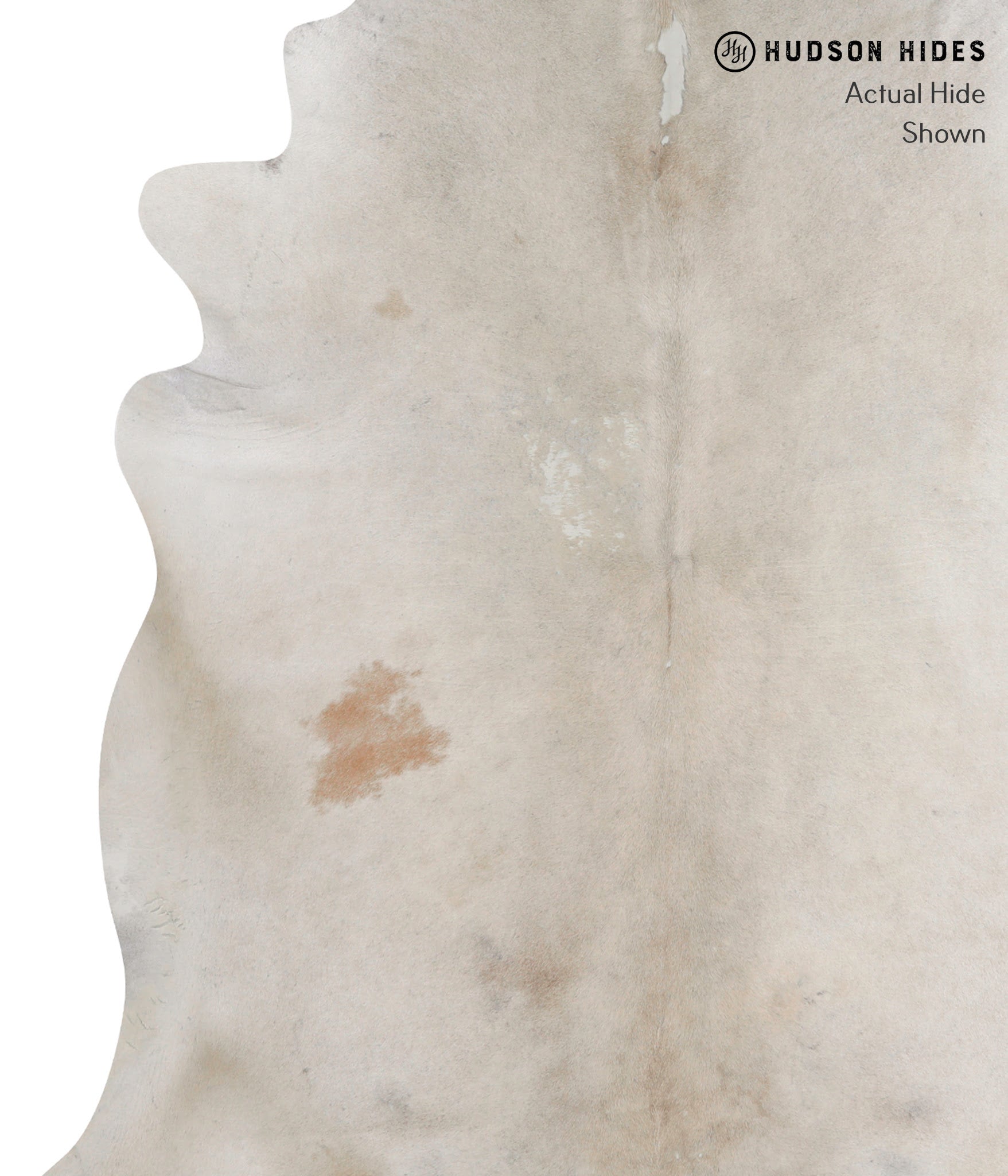 Medium Grey Cowhide Rug #92585