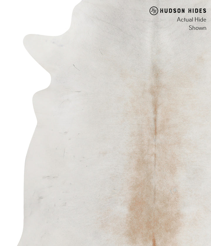 Grey with Beige XX-Large Brazilian Cowhide Rug 7'1"H x 7'4"W #92652 by Hudson Hides