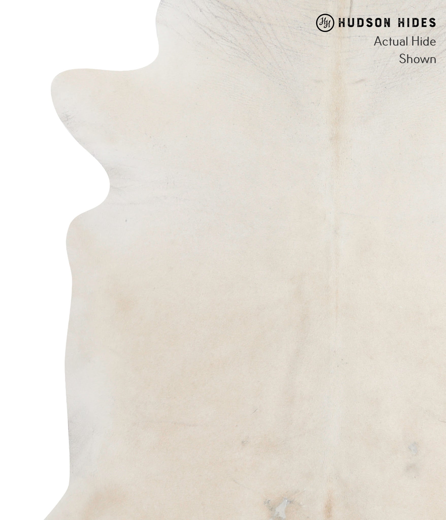 Ivory with Beige Cowhide Rug #92668