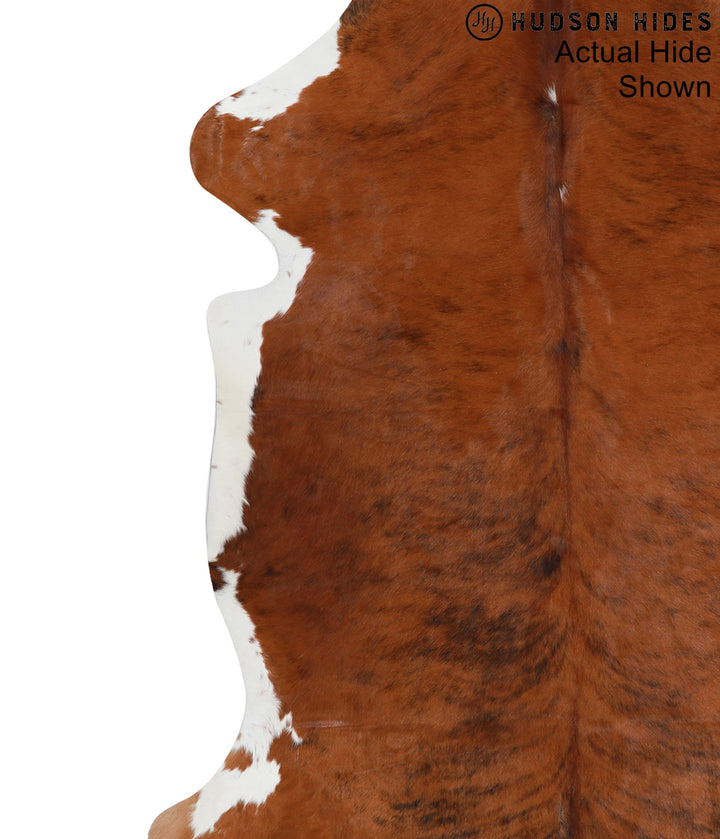 Medium Brindle X-Large European Cowhide Rug 7'10"H x 6'0"W #94259 by Hudson Hides