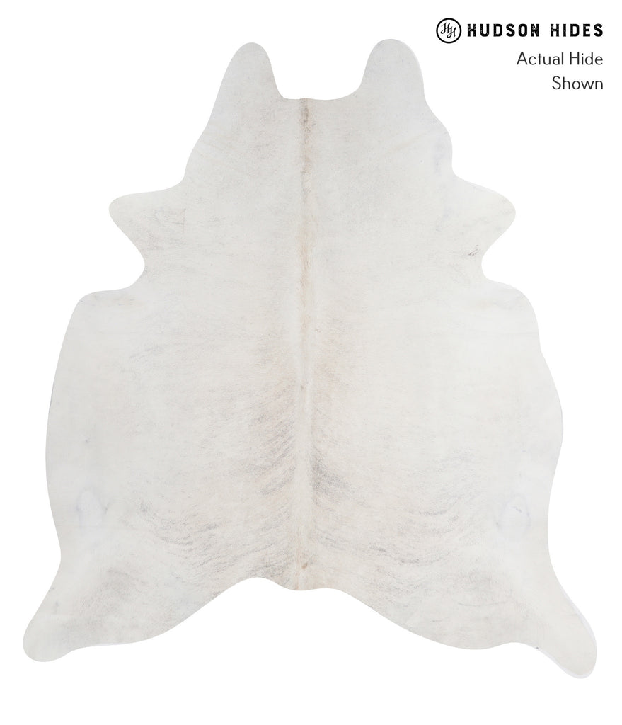 Grey Brindle XX-Large Brazilian Cowhide Rug 7'5"H x 6'9"W #A3384 by Hudson Hides