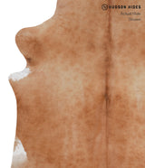 Solid Brown XX-Large Brazilian Cowhide Rug 7'6"H x 7'5"W #A3504 by Hudson Hides