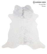 Grey Brindle X-Large Brazilian Cowhide Rug 6'7"H x 6'4"W #A3517 by Hudson Hides