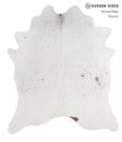 Salt and Pepper Brown X-Large Brazilian Cowhide Rug 7'5"H x 6'5"W #A3525 by Hudson Hides