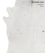 Salt and Pepper Brown X-Large Brazilian Cowhide Rug 7'5"H x 6'5"W #A3525 by Hudson Hides