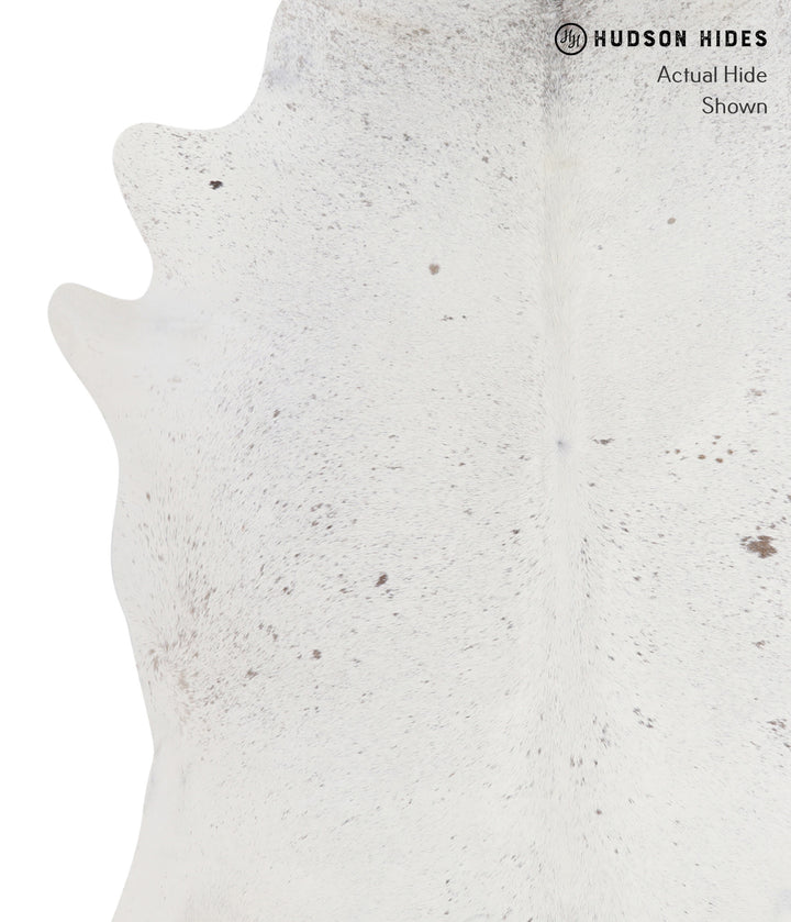 Salt and Pepper Brown X-Large Brazilian Cowhide Rug 7'5"H x 6'5"W #A3525 by Hudson Hides