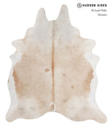 Grey Brindle XX-Large Brazilian Cowhide Rug 8'3"H x 7'1"W #A3702 by Hudson Hides