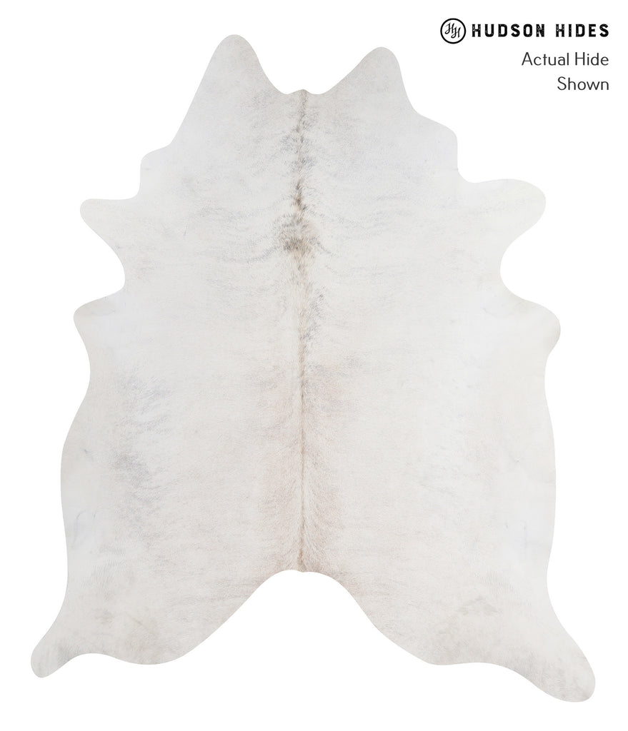 Grey Brindle XX-Large Brazilian Cowhide Rug 8'3"H x 7'0"W #A3821 by Hudson Hides