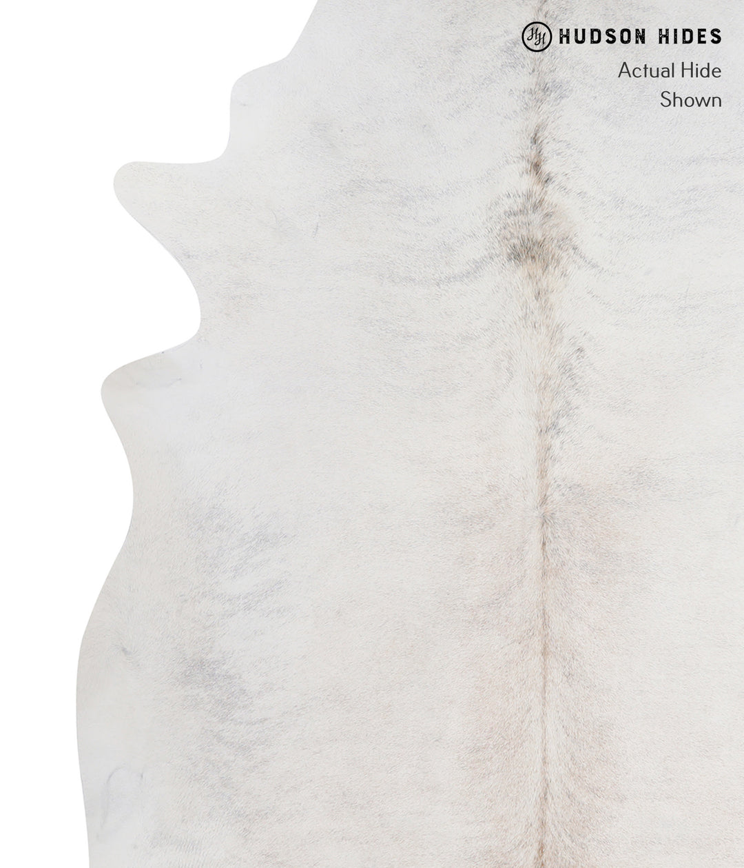 Grey Brindle XX-Large Brazilian Cowhide Rug 8'3"H x 7'0"W #A3821 by Hu