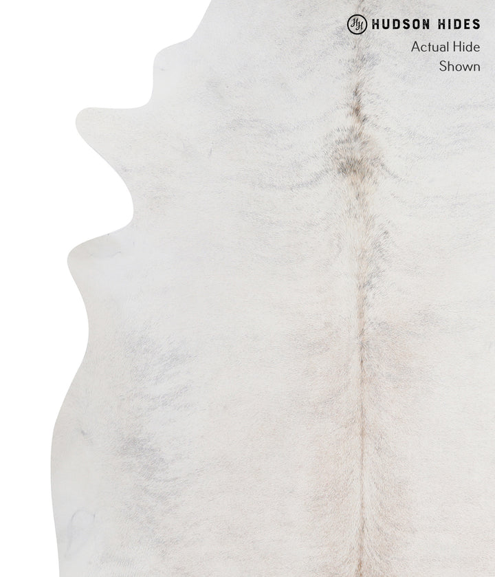 Grey Brindle XX-Large Brazilian Cowhide Rug 8'3"H x 7'0"W #A3821 by Hudson Hides