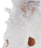 Salt and Pepper Brown X-Large Brazilian Cowhide Rug 7'5"H x 6'5"W #A3844 by Hudson Hides
