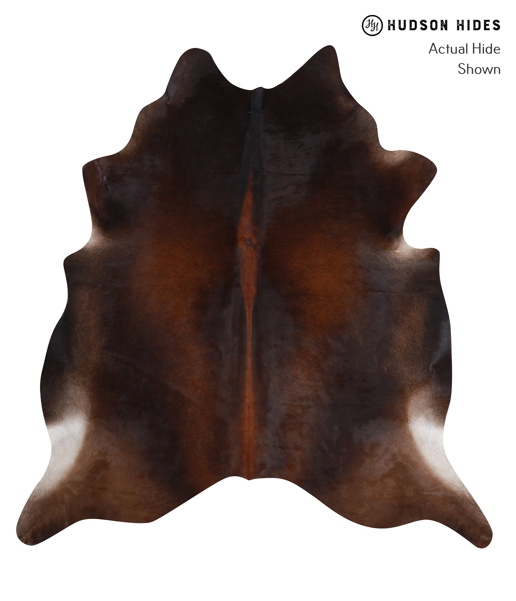 Chocolate Cowhide Rug #A3904