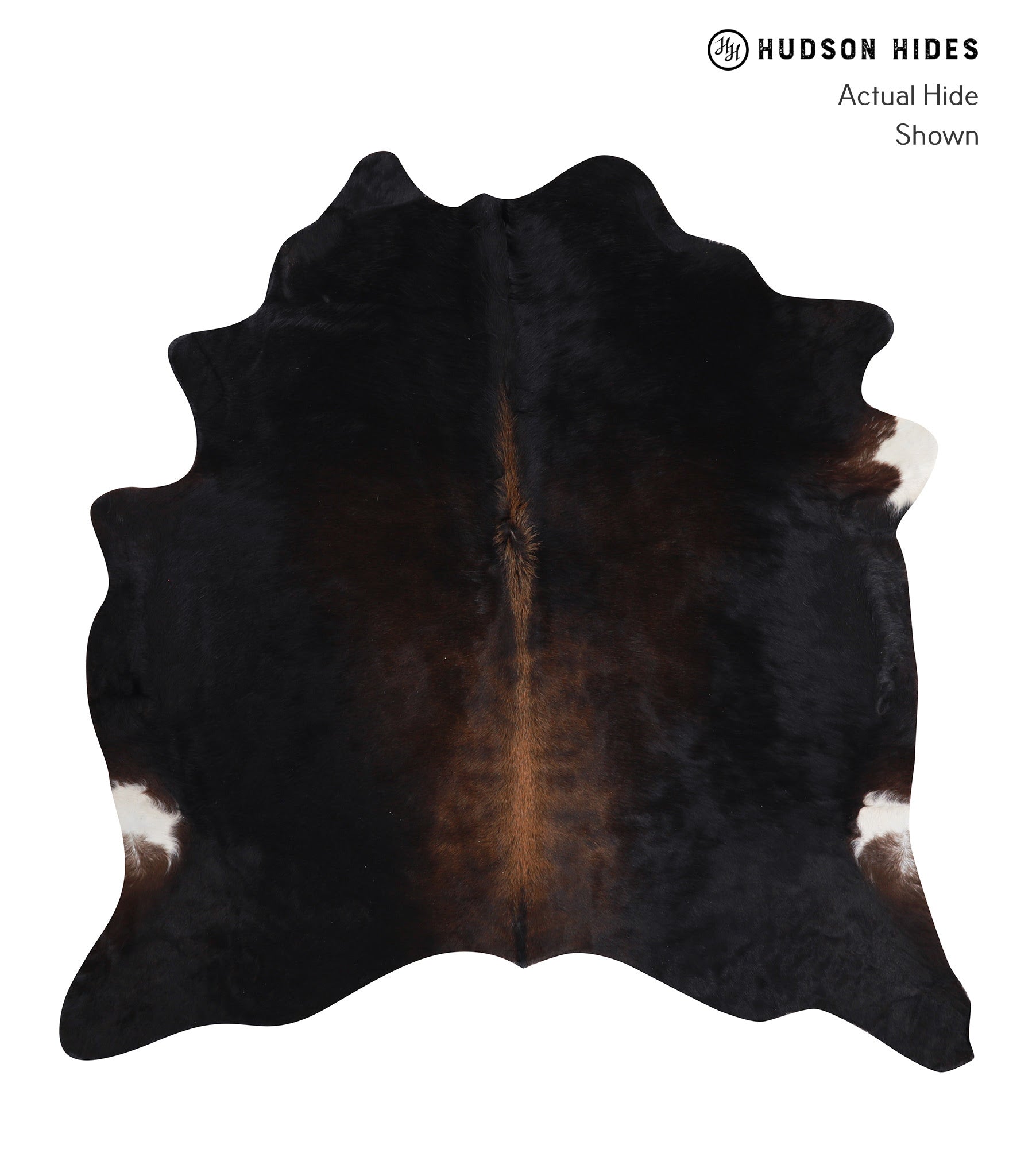 Chocolate Cowhide Rug #A3906