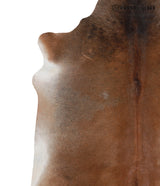 Grey with Beige X-Large Brazilian Cowhide Rug 6'6"H x 6'10"W #A3939 by Hudson Hides