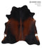 Warm Caramel X-Large Brazilian Cowhide Rug 7'0