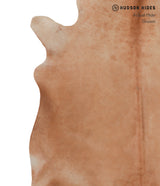 Solid Brown X-Large Brazilian Cowhide Rug 6'9"H x 6'11"W #A3967 by Hudson Hides